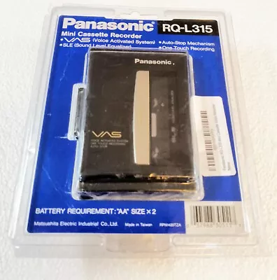 Panasonic RQ-L315 Mini Cassette Voice Recorder • $194.99
