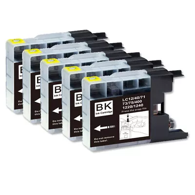 Black Ink Cartridge Compatible With Brother LC75 MFC-J435W MFC-J825DW MFC-J835DW • $10.90