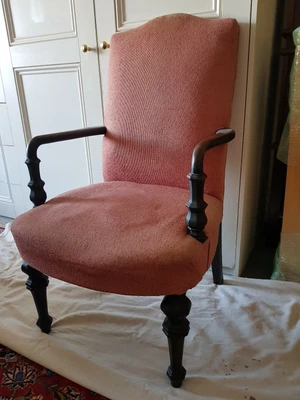 $170 • Buy Antique Mahogany Card Table Chair
