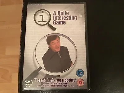 QI - A Quite Interesting Game [Interactive DVD] [2005] NEW SEALED Stephen Fry  • £4.99