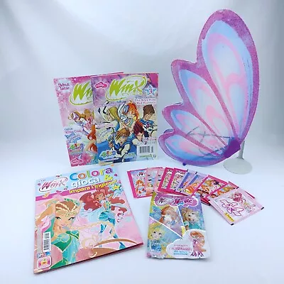 Ultimate Winx Club Bundle! Comics Toy Coloring Book Stickers & Butterflix Wings! • $85