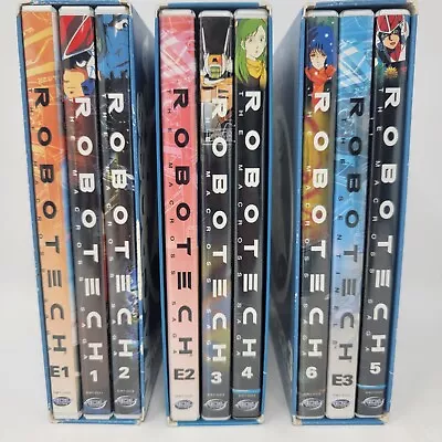 Robotech Collection Legacy Macross Saga DVD Box 1 2 3 Set  • $49.99