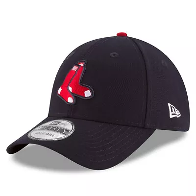 Men's New Era Navy Boston Red Sox League Logo 9FORTY Adjustable Hat • $20.99