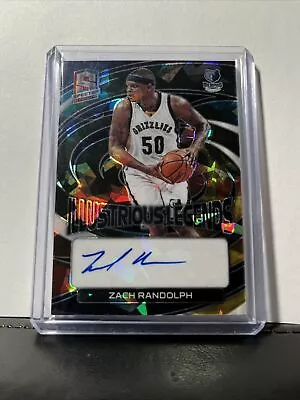 2022 Panini Spectra Basketball Illustrious Legends Zach Randolph Auto /49 • $19.99