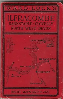 WARD LOCK RED GUIDE - ILFRACOMBE & NORTH-WEST DEVON - C. 1950 - 15th Edition • £5.50