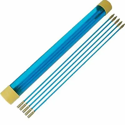 Cable Rods Access Kit 10 X 30cm Electricians Draw Puller Wires • £8.99