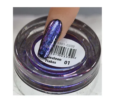 Cre8tion - Nail Art Effect - Chameleon Flakes 0.5g *Pick You Colors* • $16.95
