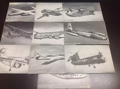 $9 • Buy Set Of 10 Aircraft Recognition Cards