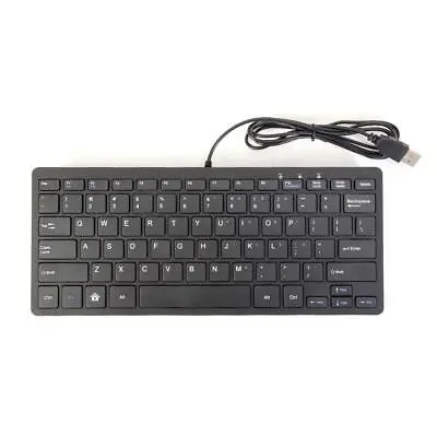 AxGear Ultra Thin Wired USB Mini PC Keyboard For PC Apple Mac Laptop Notebooks • $17.08