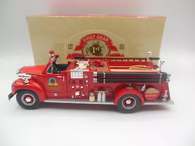 First Gear 193471 1960 Mack B-Model Pumper Fire Truck N.Y.S.A.F.C 1:34 Scale • $59.12