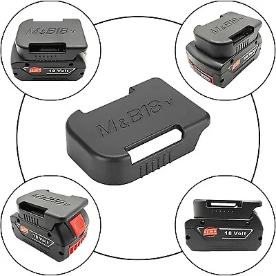 $5.39 • Buy 2pcs Battery Mounts Holder Kits For Makita/Bosch 18V Li-Ion Battery Power Tool