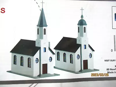 Model Power # 785 St. Matthews Church Built Up With LED Lighting HO-Scale • $45.98