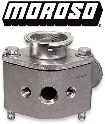 Moroso 63420 Chevy GM Style Cast Aluminum 90 Degree Filler Water Neck Manifold • $87.99