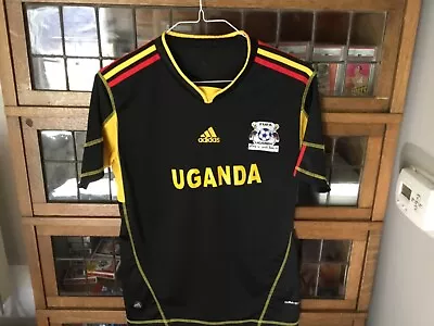 UGANDA Cranes ADIDAS ClimaCool Fufa Soccer Jersey SZ M - Cool • $23.39