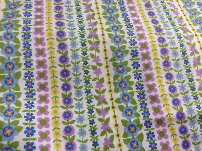 Liberty Fabric - Latest Collection - Carnaby - Soho Stripe In Yellow Green Lilac • £3.95