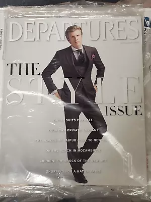 Departures Magazine (Sept 2008) Brand New Factory Sealed USA English Periodical • $28.98