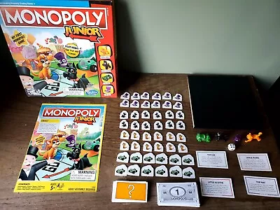 Hasbro Monopoly Junior Jr My First Monopoly Game Parker Brothers Complete 2017 • $13.99