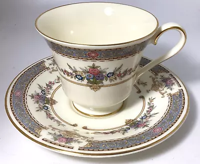 Minton Persian Rose Bone China Tea Cup And Saucer 1979 England Royal Doulton • $16.50