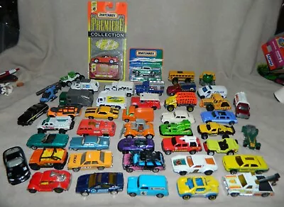 Matchbox Loose Lot Of 45--Mattel Vintage 1971 To 2017 Trucks & Cars-See All Pics • $29.99