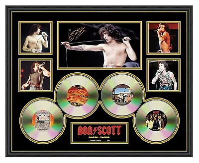 Acdc Bon Scott Signed Limited Edition Framed Memorabilia • $129.99