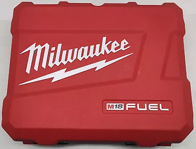 Milwaukee M18 Fuel Plastic Carry Case Empty Holds Drill Charger Flashlight New • $29