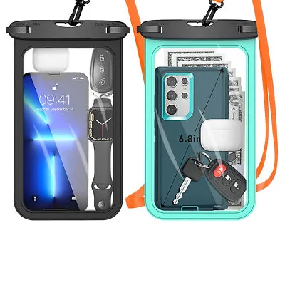 IP68 Waterproof Floating Protection Phone Pouch/Case For IPhone 14 13 12 Pro Max • $10.99