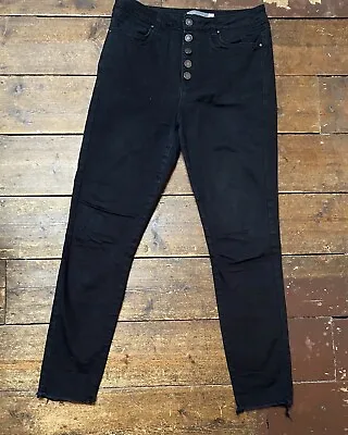 £7 • Buy Mint Velvet Black Skinny Jeans Size 10-12 Regular