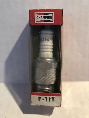 Champion F-11Y Spark Plug Vintage In Package • $7.50