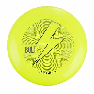 £18.95 • Buy Frisbee BOLT OneSevenFive - Ultimate Frisbee Flying Disc! - UV Yellow
