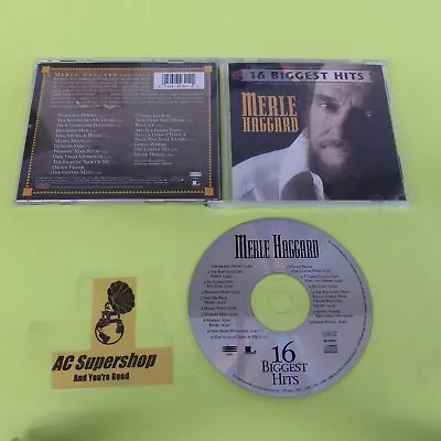 Merle Haggard 16 Biggest Hits- CD Compact Disc • $6.90