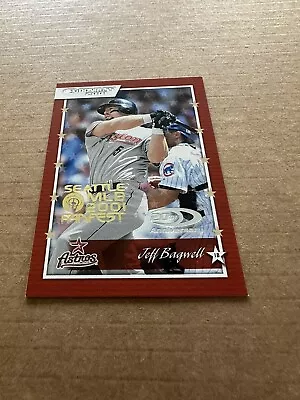 2001 Donruss RARE Seattle Fanfest MLB. Stamped #10 Jeff Bagwell Houston Astros • $7.99