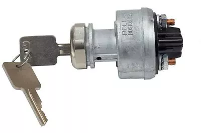 Ignition Switch Heavy Duty 3 Pos GM Style Key Chrome Nut Hot Rod Rat 245 A • $21.25