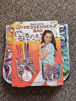 £15.49 • Buy Unicorn Messenger School Bag - Just My Style, Childrens Craft