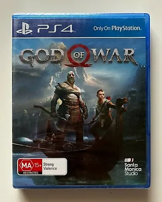 God Of War Ps4 Playstation 4 Game Aus Seller *brand New Factory Sealed* • $99.90