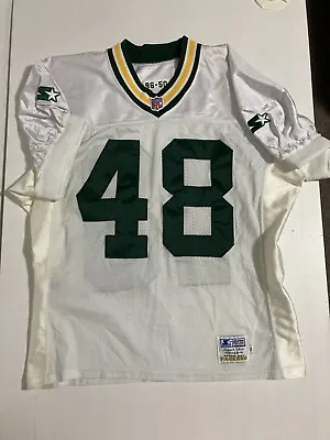 Green Bay Packers 1996 Practice Used Jersey Starter Rare #48 Super Bowl Season • $204.99