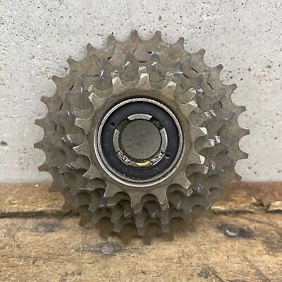 Vintage Suntour Alpha Freewheel 28 Tooth 6 Speed 4 Prong 14t 28t 6s Gold DL • $29.99