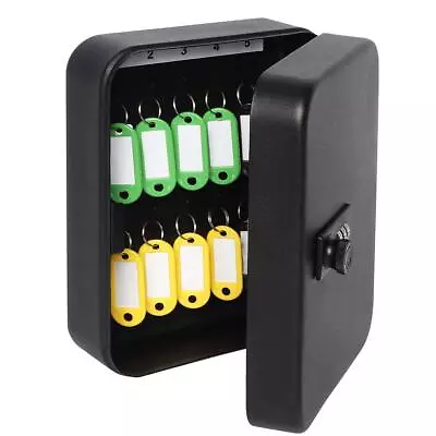 Secure Key Box With Combination Lock Decaller Key Cabinet Wall Mount Lock Bo... • $28.29