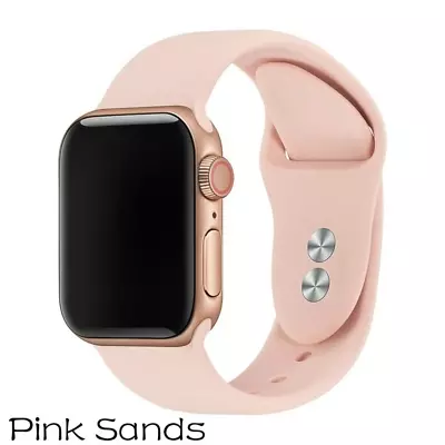 $5.39 • Buy Apple Watch IWatch Sports Band Strap All Series SE 38/40/41/42/44/45/49mm+Film