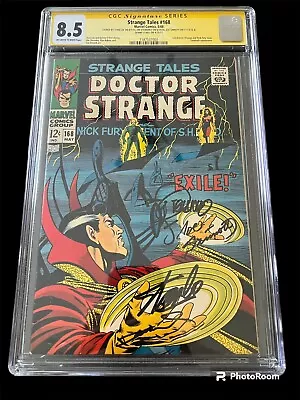 Marvel Strange Tales 168 CGC SS Stan Lee Steranko Sinnott  O’Neil Dr Strange • $575