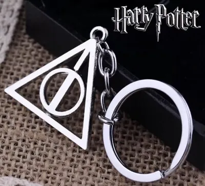 Harry Potter Deathly Hallows Keychain Hogwarts Magic Voldemort Cosplay Costume • $9.99