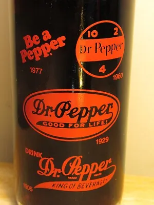 $29 • Buy Old 1985 Dr Pepper Bottle -  100 Original Years  - Full Bottle