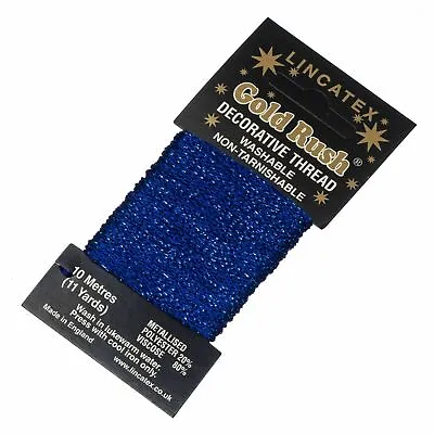 £2.15 • Buy Metallic Glitter Thread 1mm Shiny Decorative Embroidery Sewing Craft 10 Metres