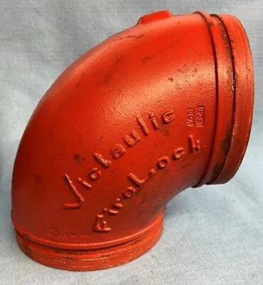 Victaulic Firelock Grooved End Elbow 6 /168.3 90° No. 001 Ductile Iron • $30