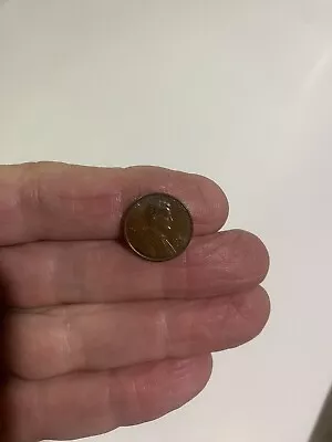 1971 Lincoln Memorial Penny “No Mint Mark” Railroad Rim Rare. • $150