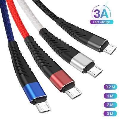 $8.69 • Buy Micro USB Fast Charging Charger Cable Cord For Samsung Galaxy J8 J7 J2 J5 Pro J4