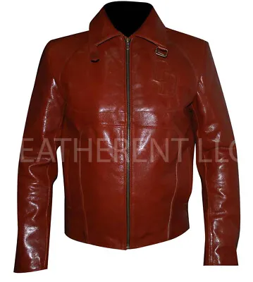 Men's Daredevil Ben Afflecks Matt Murdock Classic Bomber Style Leather Jacket • $116.99