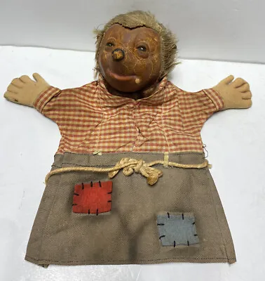 Vintage Steiff Hedgehog Mecki 1950s Hand Puppet • $26.50