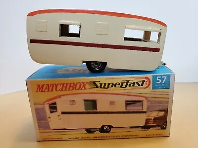 1/64 Ish Trailer Camper Caravan - #57 Eccles Matchbox Lesney Prototype Replica • $49.99