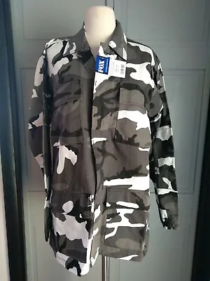 Fox Endurance Camouflage Utility Shirt Jacket Men's Urban Medium Regular NWT • $39.99