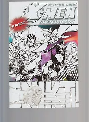 ASTONISHING X-MEN / SPIDER-MAN: THE GAUNTLET SKETCHBOOK (Flipbook) NM- 2009 • $2